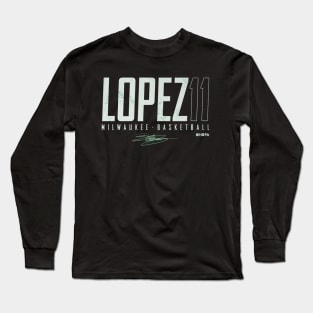 Brook Lopez Milwaukee Elite Long Sleeve T-Shirt